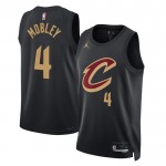 Cleveland Cavaliers Trikot Evan Mobley 4 Jordan 2022-23 Statement Edition Schwarz Swingman - Herren